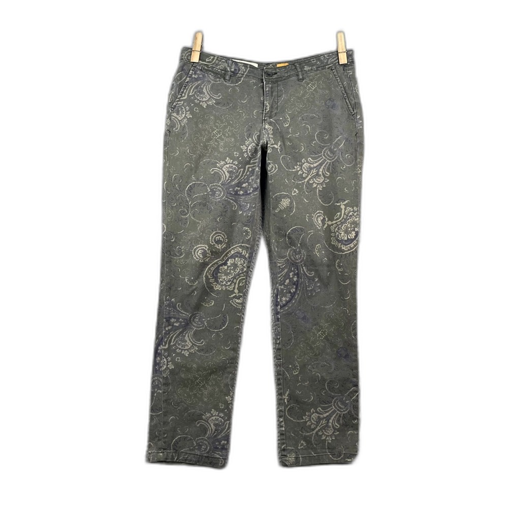 Pilcro And The Letterpress Hyphen Jeans Womens 29 Paisley Denim Academia Outdoor